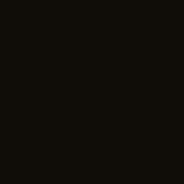 Smoky Black (#100C08)