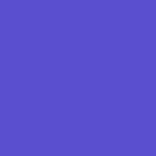 Iris azul (#5A4FCF)