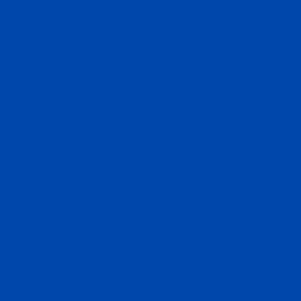 Color azul cobalto (#0047AB)