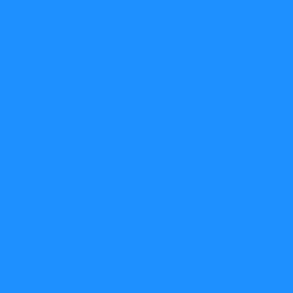 Color azul dodger (#1E90FF)