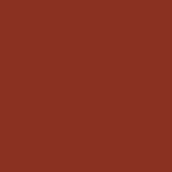Color sombra tostada (#8A3324)