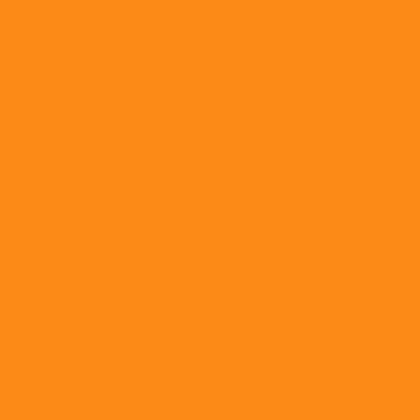 Flame Orange (#FC8A17)