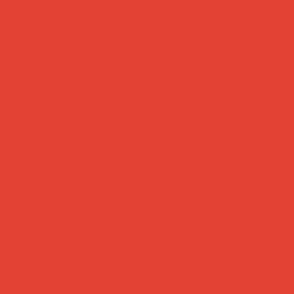 Vermilion Color (#E34234)