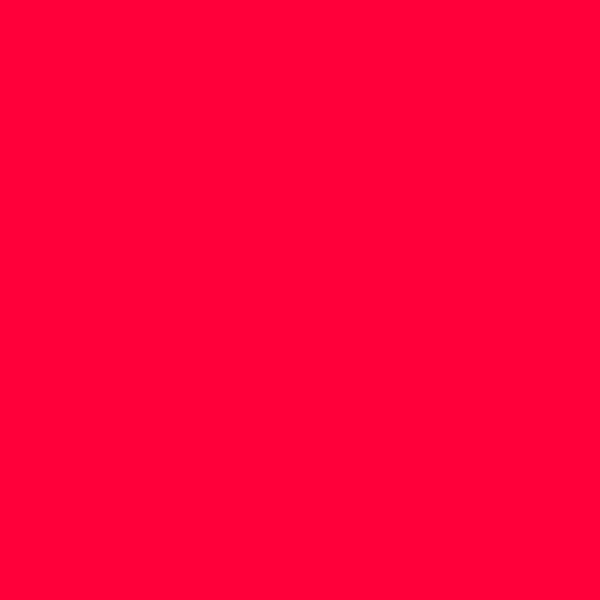 Color carmín (#FF0038)